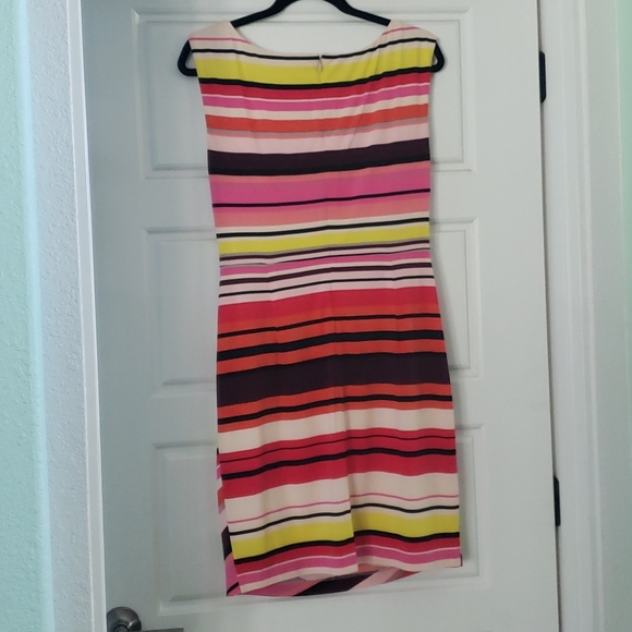 Sleeveless Stripe Jersey Dress - Picture 6 of 11